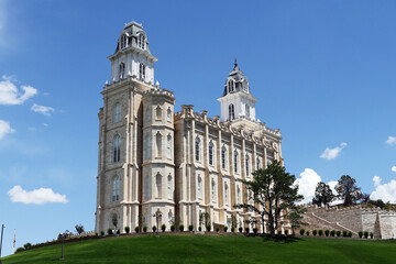 Fototapeta premium Manti, Utah Temple