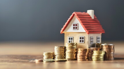 House on a Stack of Coins