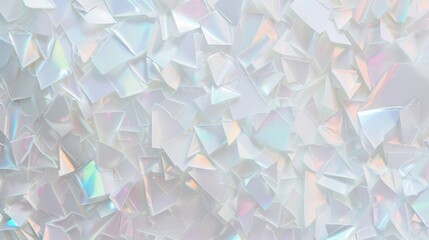 Rainbow abstract smooth holographic background with pearlescent gradient, texture with foil metallic effect in pastel colors