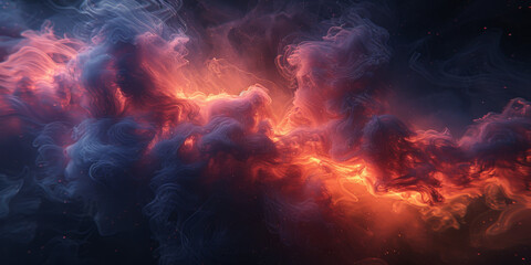 Abstract blue wavy particle design on dark background, concept of digital technology. 