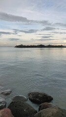 Manila Bay in a sunny July morning