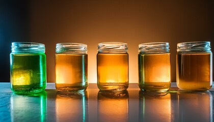 glass of beer on a black background