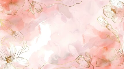 Luxury wedding invitation card background