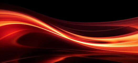 Glowing red hot energy wave decorative background