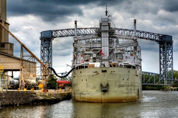 Great Lakes Freighter