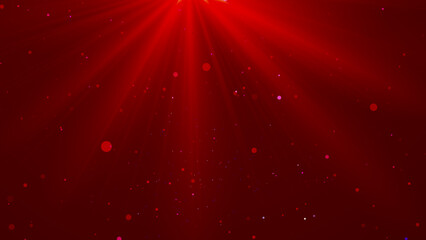 red background with stars.background with blur particles