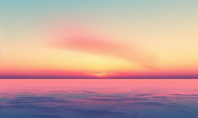 Fototapeta premium Soft gradient background in sunset colors