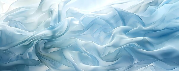 Obraz premium Soft gradient of light blue and white