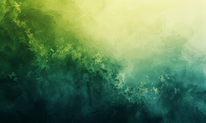 Obraz premium Subtle green gradient