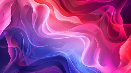 Obraz premium Trendy wavy geometric background composition with gradients Vector illustration