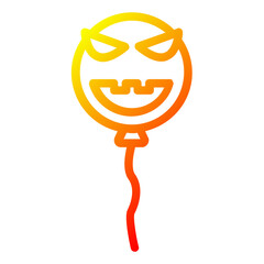 balloon halloween icon