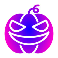 pumpkin halloween icon
