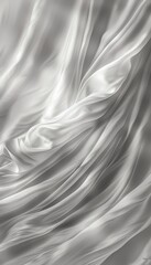 Obraz premium Abstract Background, Elegance And Luxury Satin Texture In Flowing Drapery For Background