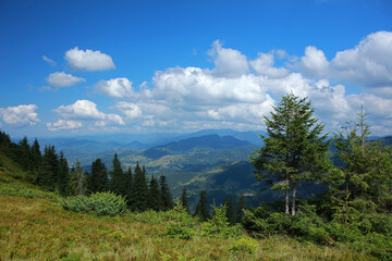 Landscape of Rodna Mountains, Romania