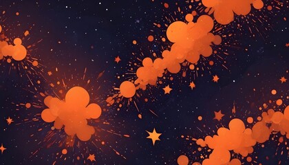 Light Dark Clear Plain Warm Vibrant Orange Red Yellow Background Backdrop Texture Paint Color Sunset