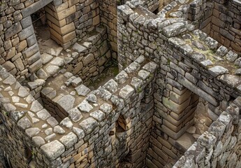 Stone Walls of Machu Picchu