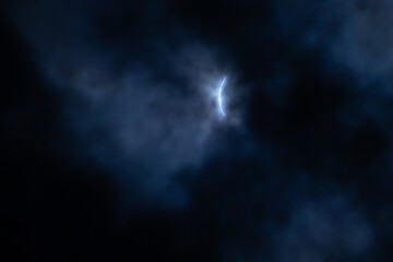 April 2024 total solar eclipse view from Big Sandy Texas