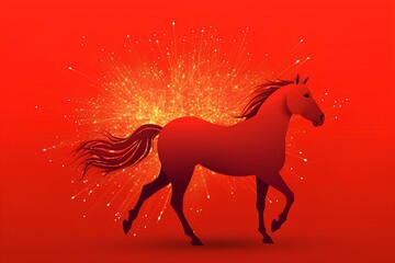 horse made by midjourney