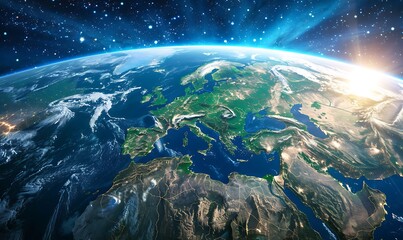 Earth from Space with Focus on Europe