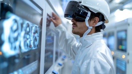 Feature on a team of engineers working together on an innovative project, emphasizing how shared goals and mutual support lead to technological advancements and success Height Resolution Photo, ,