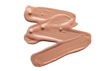 Cosmetic creamy drop texture on background