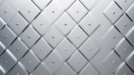 Modern Metallic Tiled Wall Background