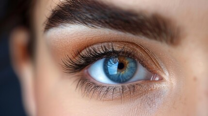 Obraz premium Botox is really good for your eyebrows