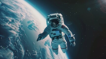 Photo Astronaut Space Astronaut Orbit