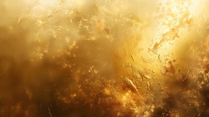 Obraz premium Gold backdrop with a gentle, brushed texture and warm highlights for an inviting atmosphere.