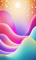 abstract background with waves