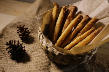 sweet arum cheese roll, a snack that tastes sweet