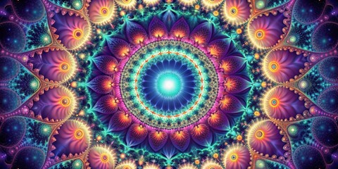 Abstract fractal mandala background for relaxation , abstract, fractal, mandala, background, relaxation, art, design