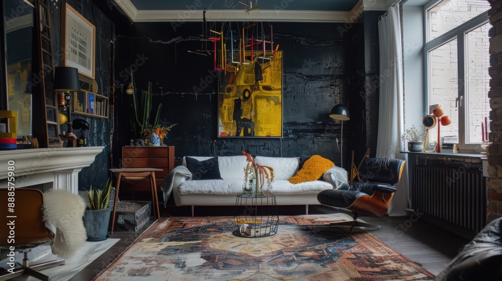 Fototapete describe the role of texture and pattern in adding depth and interest to small space interiors.