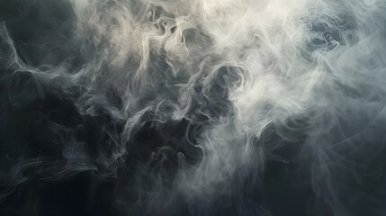 Wispy Smoke Background with Dramatic Lighting