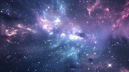 Fototapeta premium Starry sky view