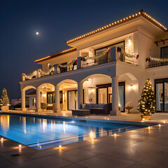  Luxurious Christmas Villa with Infinity Pool