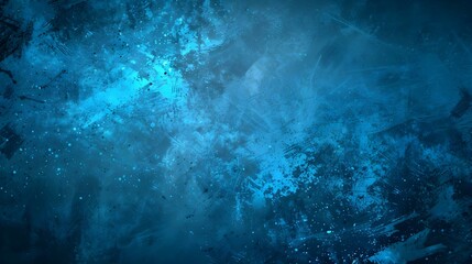 Blue grunge background with space