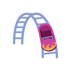 roller coaster amusement park