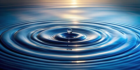 Abstract image of ripples in water representing lingering echoes, echo, emotional resonance, reverberating, patterns, subtle