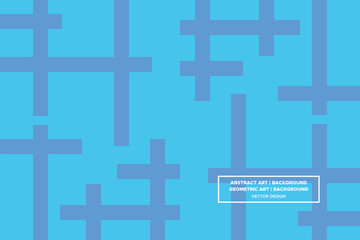 Rectangle Shapes Blue Colors Modern Abstract Background Geometric Background