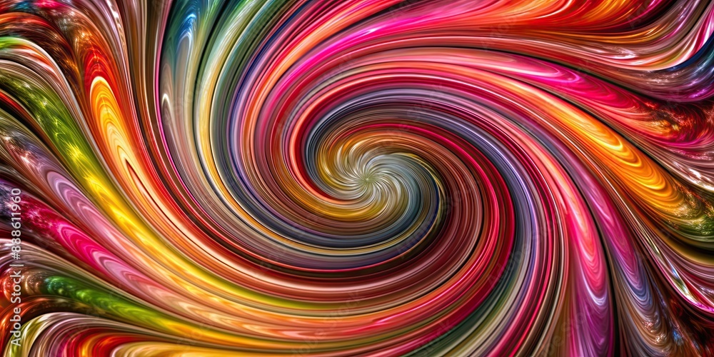 Sticker Abstract background with vibrant colors and swirling patterns, abstract, background, colorful, vibrant, design, artistic