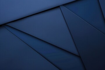 Blue Background With Geometric Shapes for Modern and Minimalist Design Projects