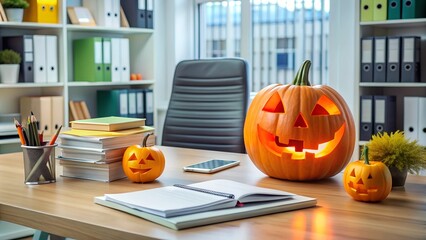 Integrating Halloween Decor with Professional Business Documents