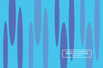 Circle Shapes Blue and Light Blue Colors Modern Abstract Background Geometric Background