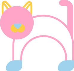 High resolution vector illustration about pets