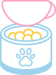 High resolution vector illustration about pets