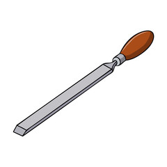 chisel vector illustration
