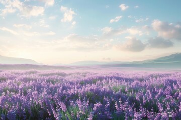 Obraz premium Lavender background for beauty items