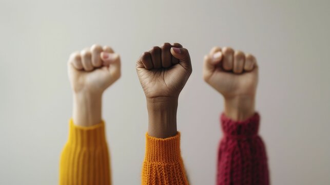 Female empowerment visuals, showcasing powerful and inspiring images promoting female empowerment.