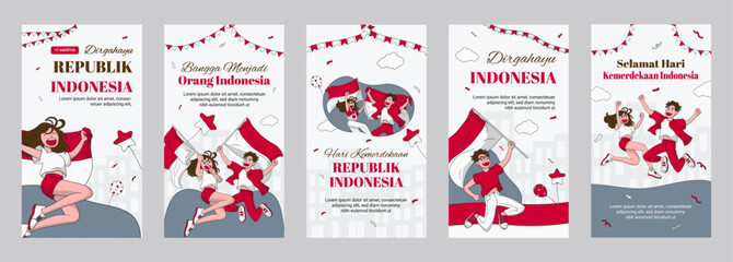 Indonesia Independence Day Social Media Collection